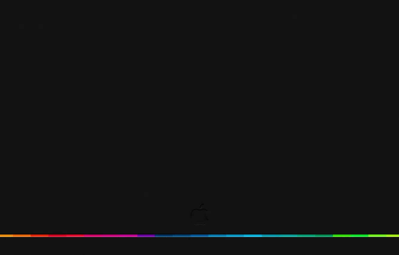 Photo wallpaper line, color, apple, fon