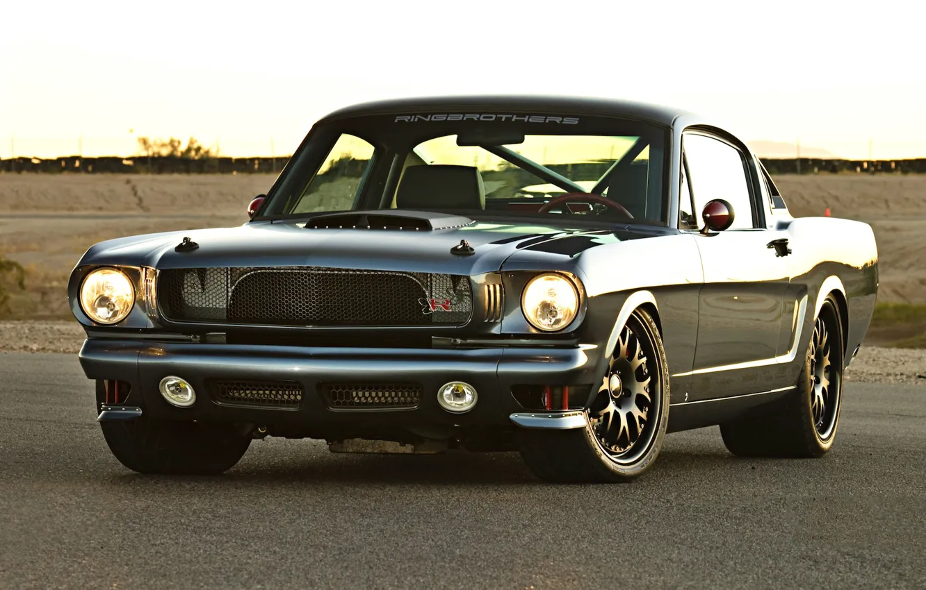 Photo wallpaper Mustang, Ford, Wheels, WC3