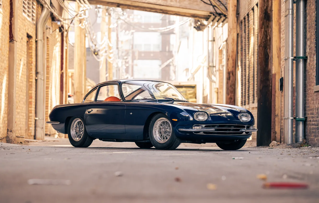 Photo wallpaper Lamborghini, 1965, retro, 350 GT, Lamborghini 350 GT