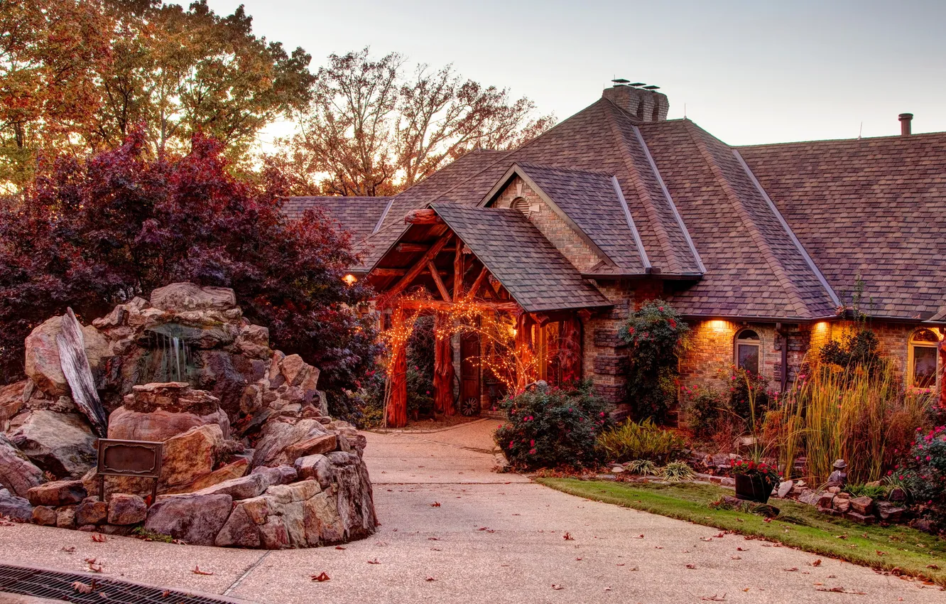 Photo wallpaper the city, photo, home, USA, Arkansas