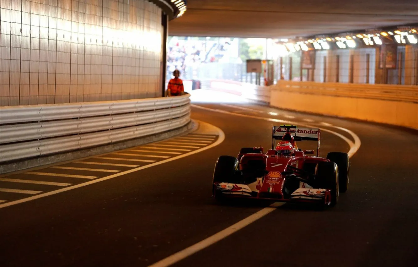 Photo wallpaper Ferrari, Monaco, Kimi, Raikkonen also, Formula 1, kimi raikkonen also, f14t