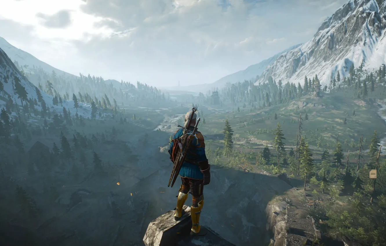 Photo wallpaper The Witcher, The Witcher, Geralt, Skelige