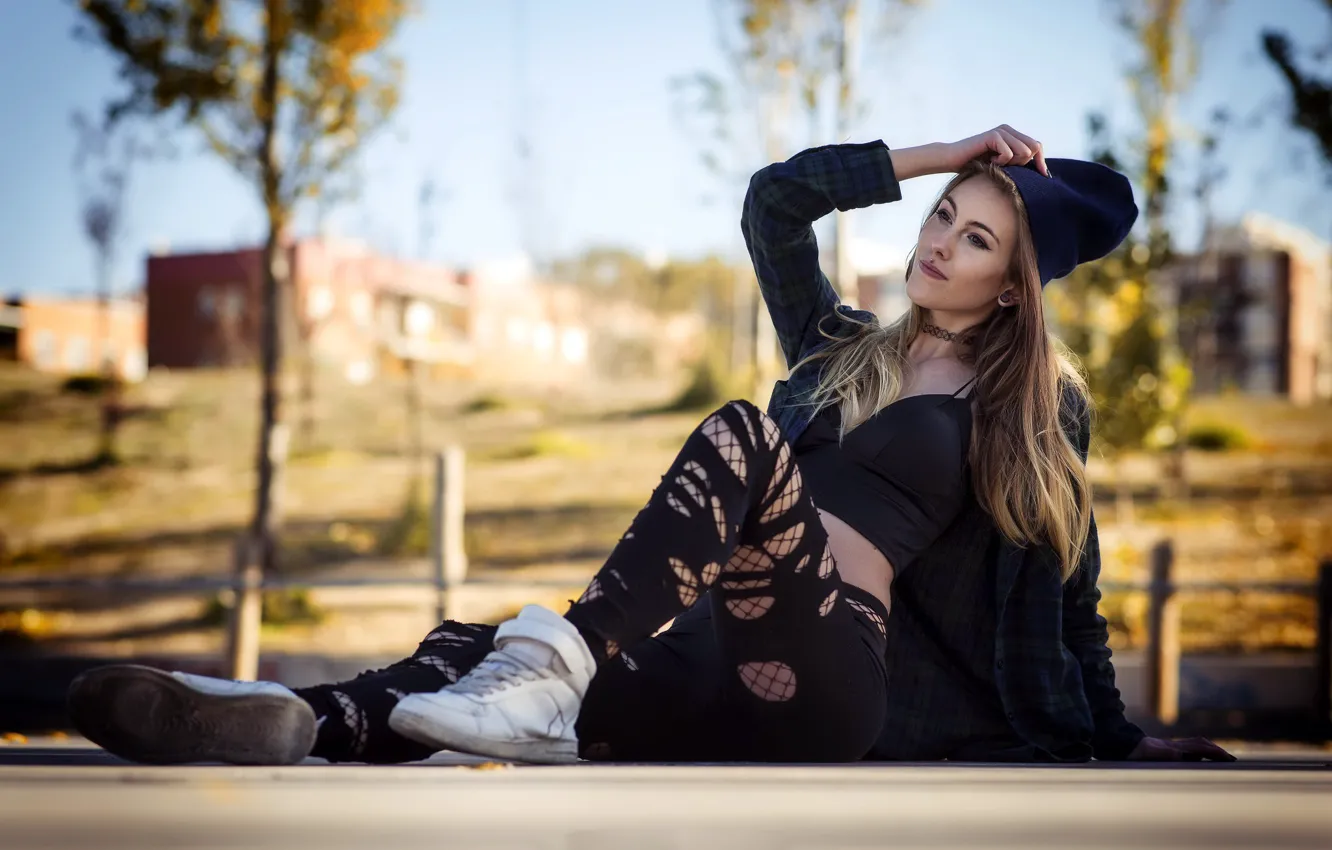 Photo wallpaper girl, style, Alicia