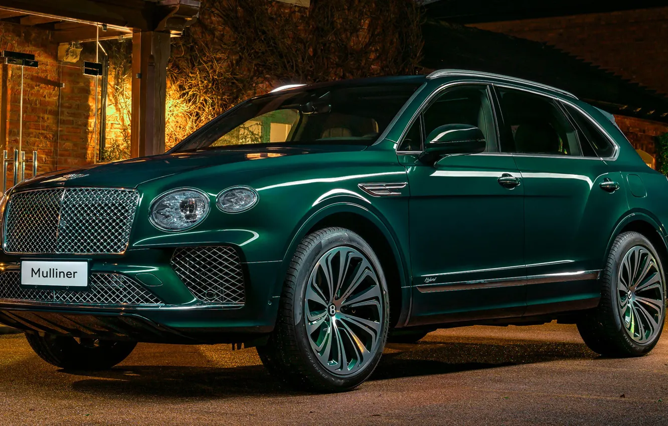 Photo wallpaper design, Bentley, SUV, Bentley, hybrid, Suite, exterior, 2021