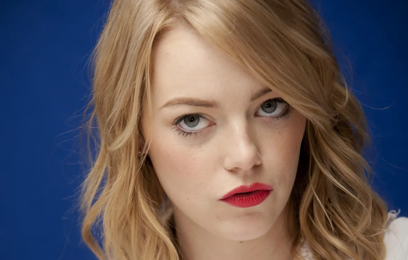 Photo wallpaper look, face, actress, Emma Stone, Emma Stone
