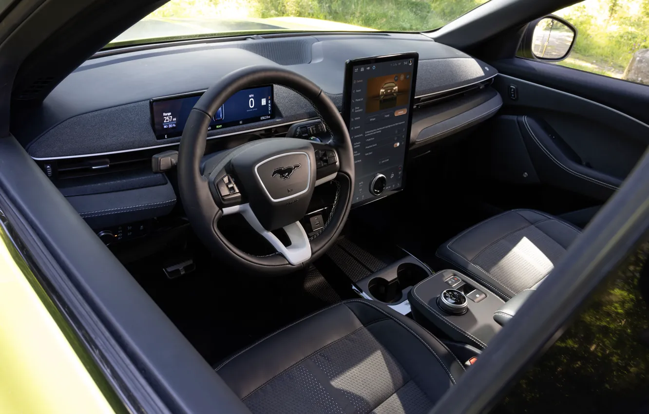 Photo wallpaper Mustang, Ford, Mach-E, Ford Mustang Mach-E Rally