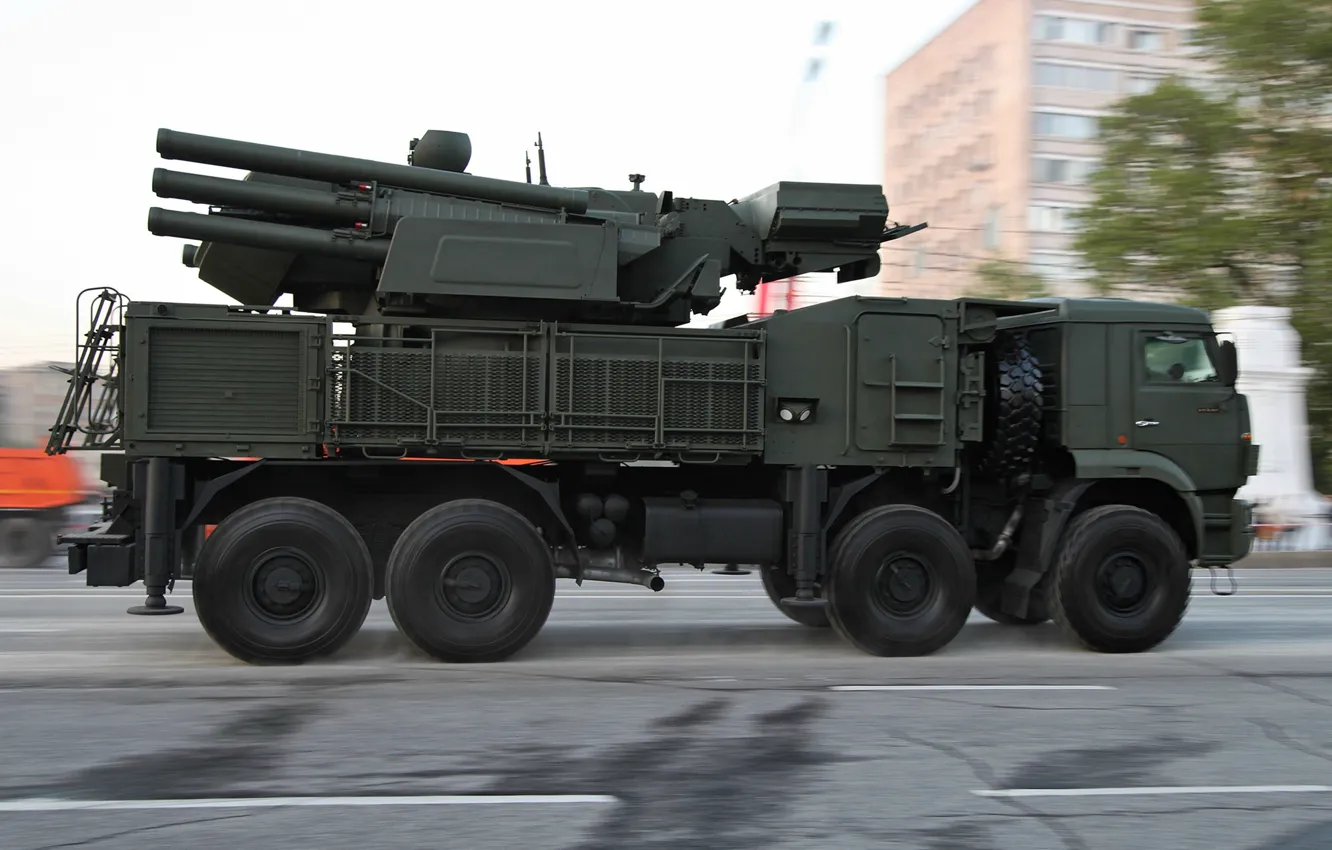 Photo wallpaper Russia, military, weapon, army, truck, Moscow, armored, military vehicle
