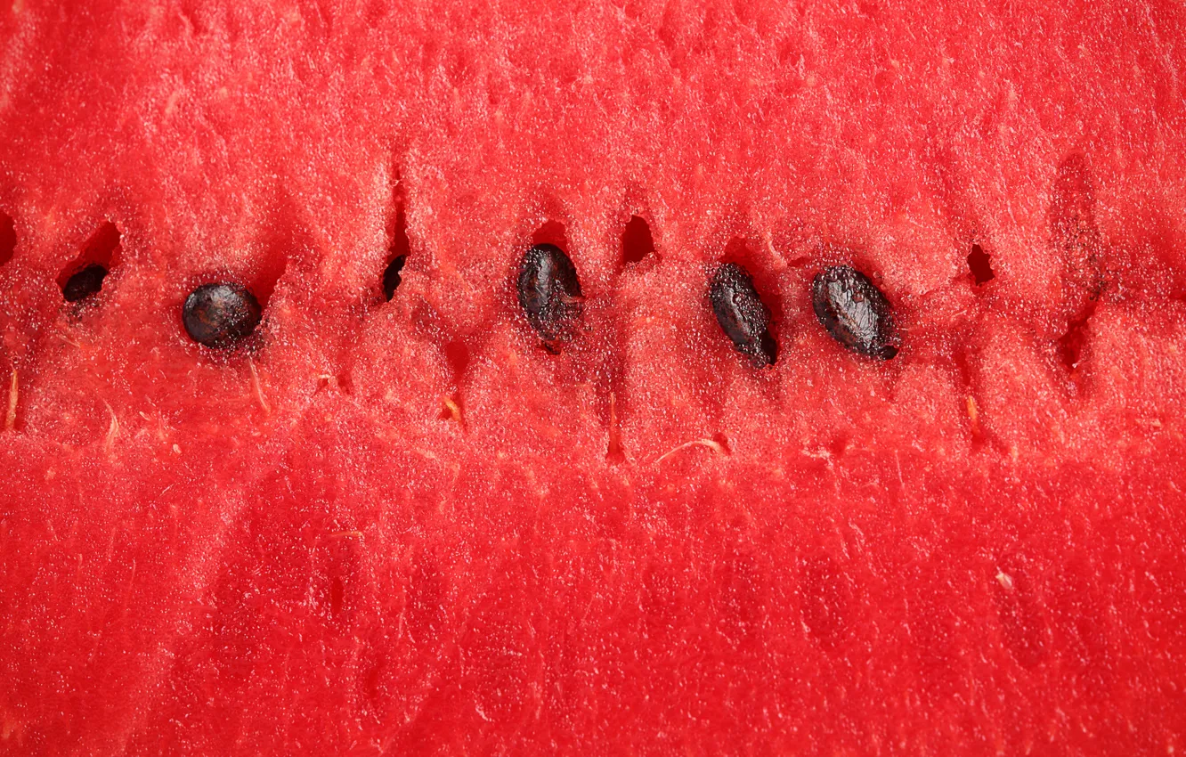 Photo wallpaper macro, watermelon, the flesh, berry