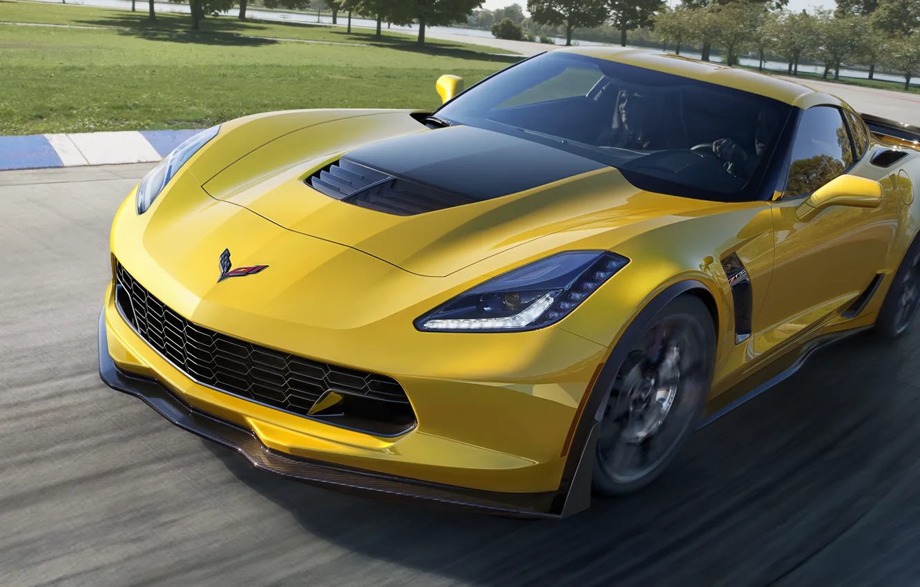 Photo wallpaper Z06, Corvette, Chevrolet, Chevrolet Corvette, Sportcar, 2015