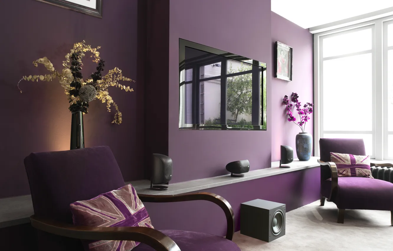 Photo wallpaper design, style, room, home, interior