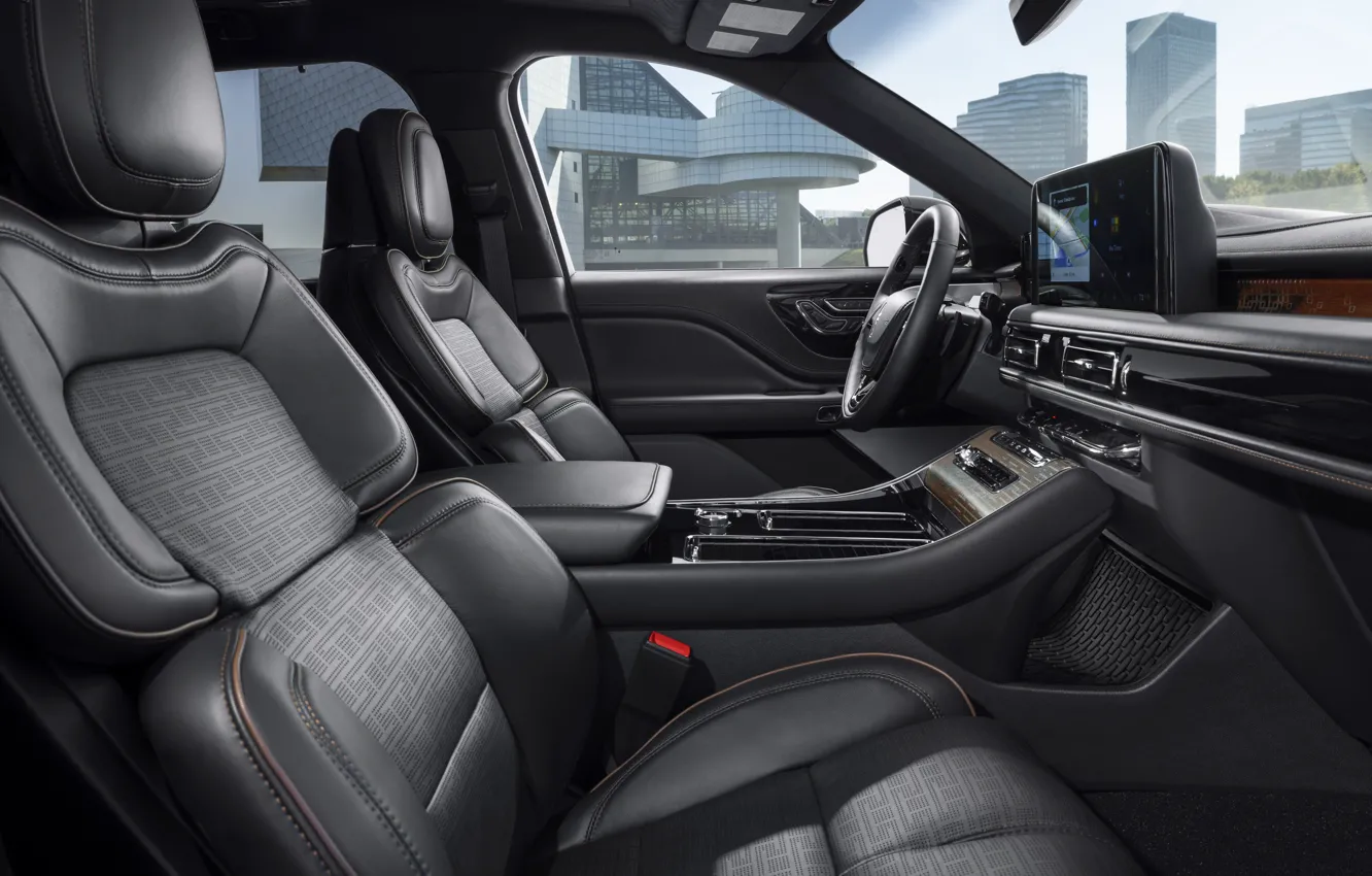 Photo wallpaper Lincoln, Aviator, Lincoln Aviator Black Label