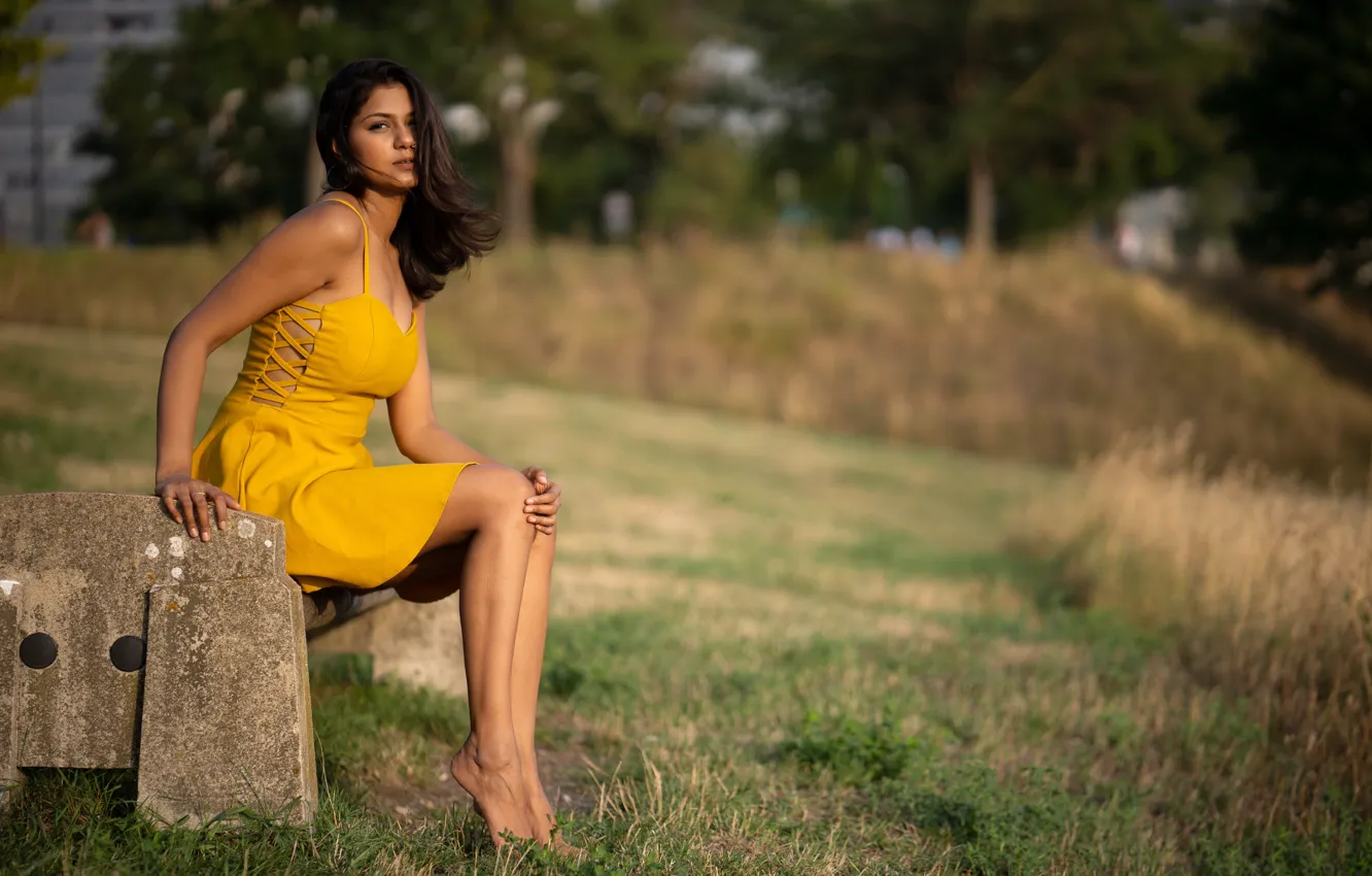 Photo wallpaper summer, girl, Maggie