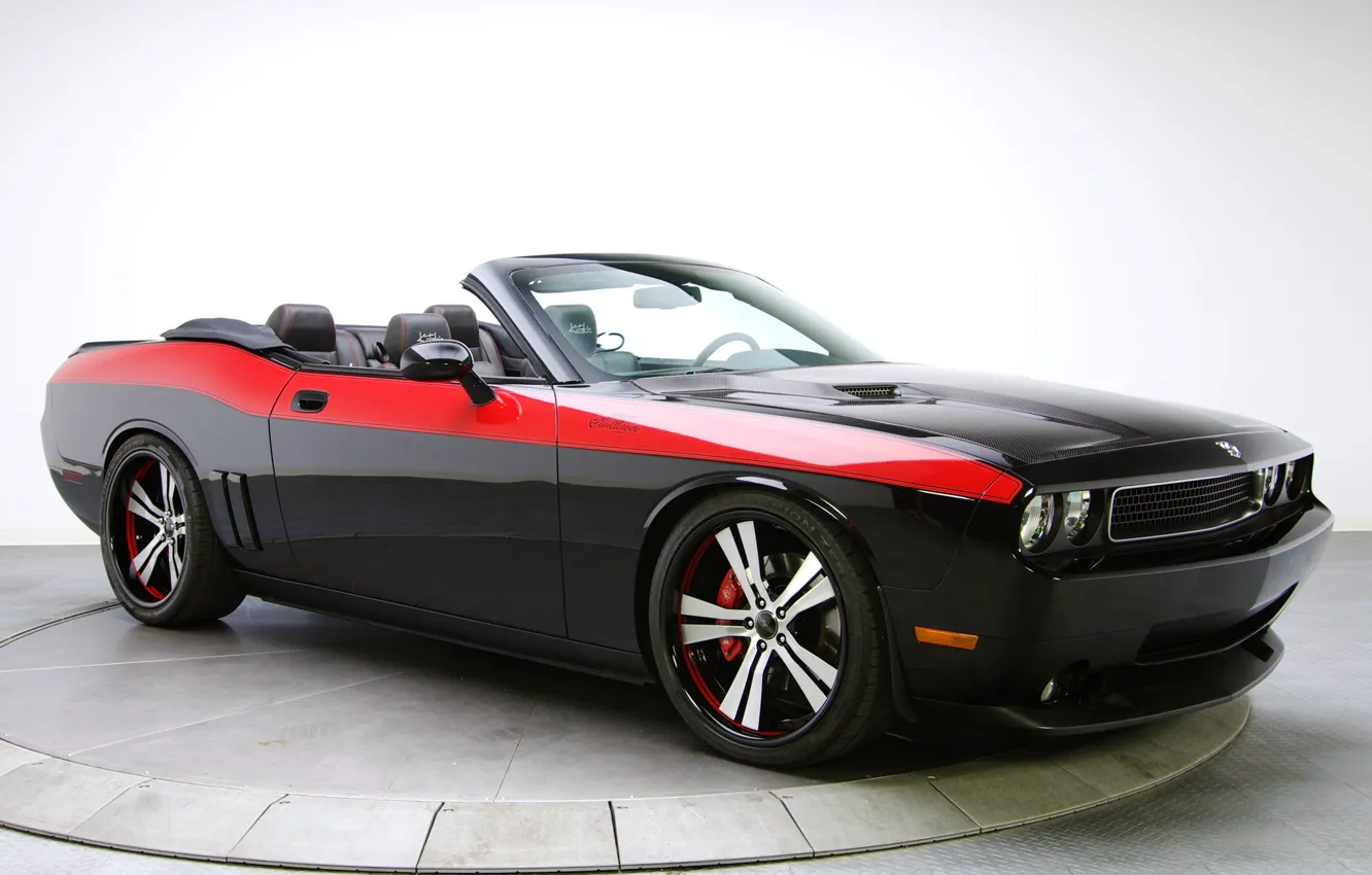 Photo wallpaper 2008, Dodge, Challenger, Norms