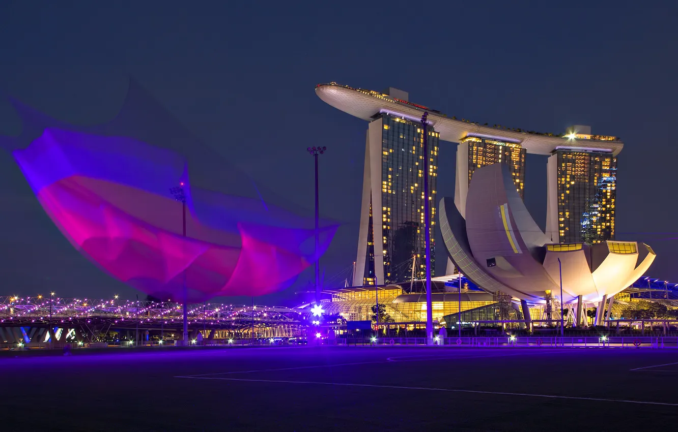 Photo wallpaper holiday, Asia, Singapore, show, the hotel