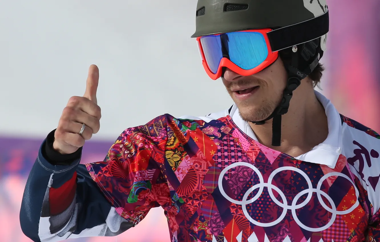 Photo wallpaper Olympics, medal, gold, snowboarder, Sochi 2014, Victor Wilde, medalists, two-time champion