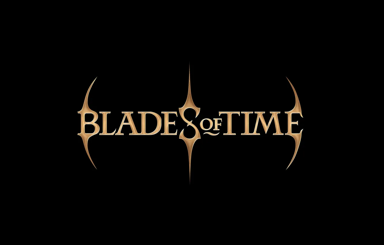 Photo wallpaper the inscription, Blades of time, blades of time