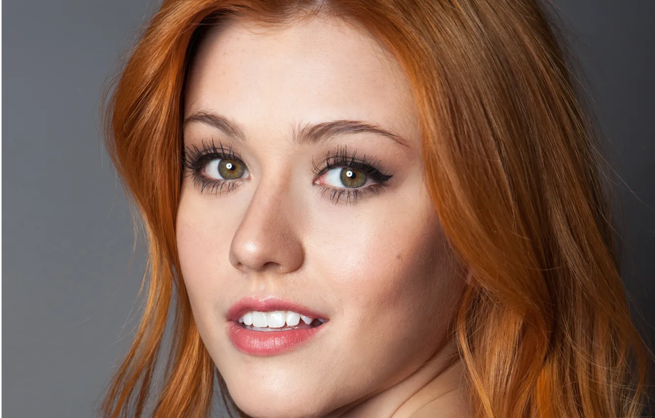 Photo wallpaper actress, red, Katherine McNamara