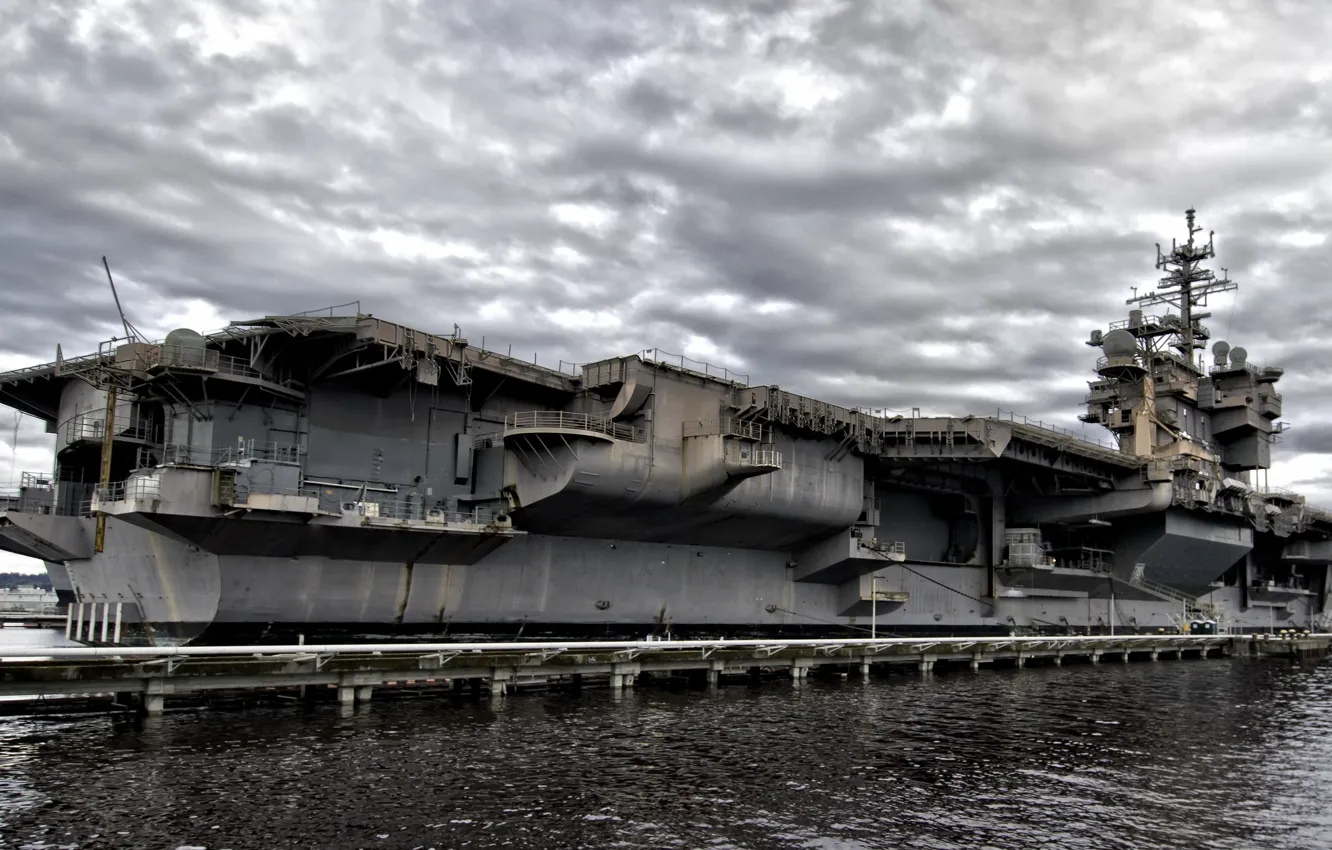 Photo wallpaper weapons, Navy, USS Kitty Hawk