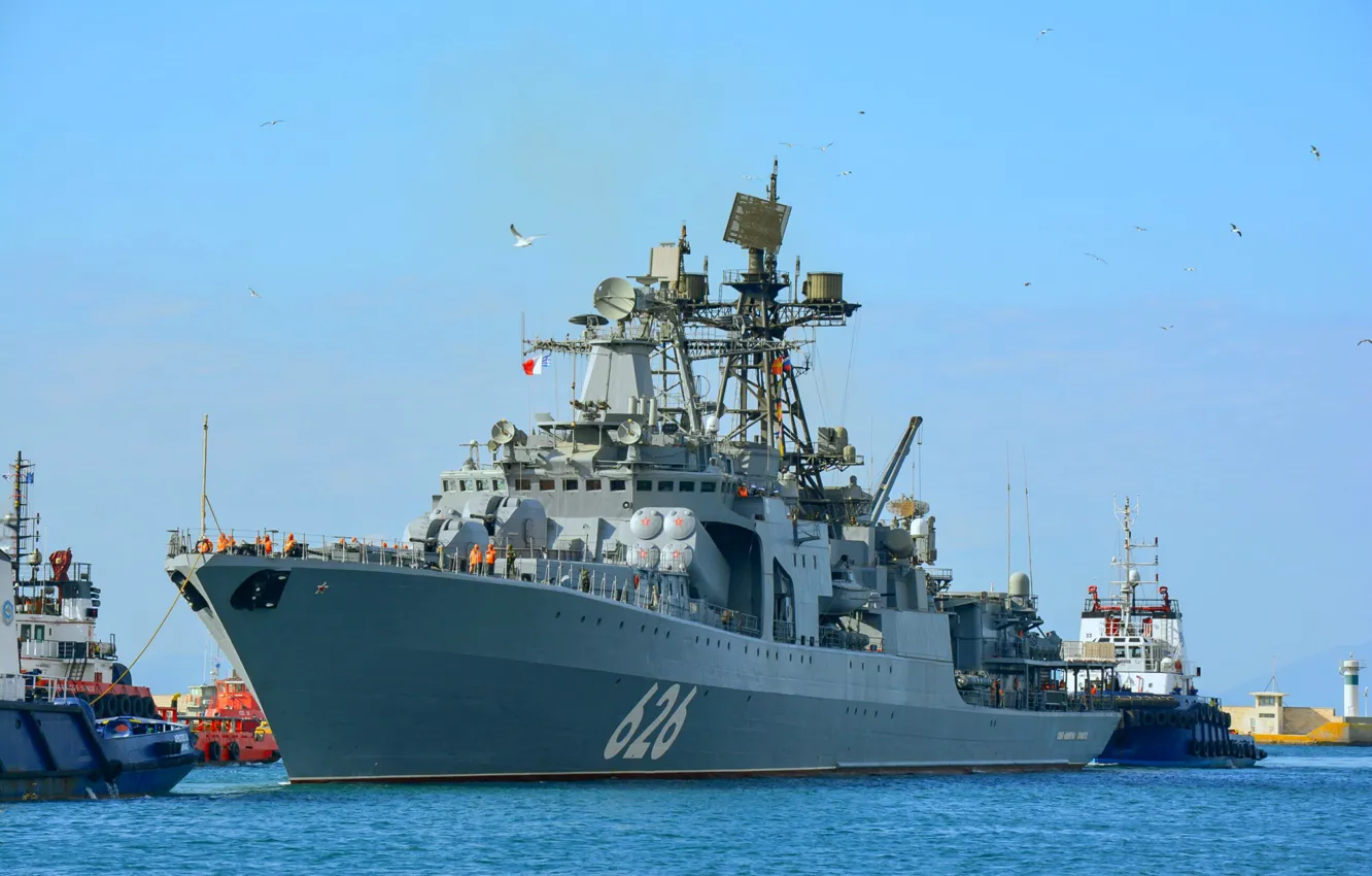 Photo wallpaper Greece, BOD, Vice Admiral Kulakov, Visit