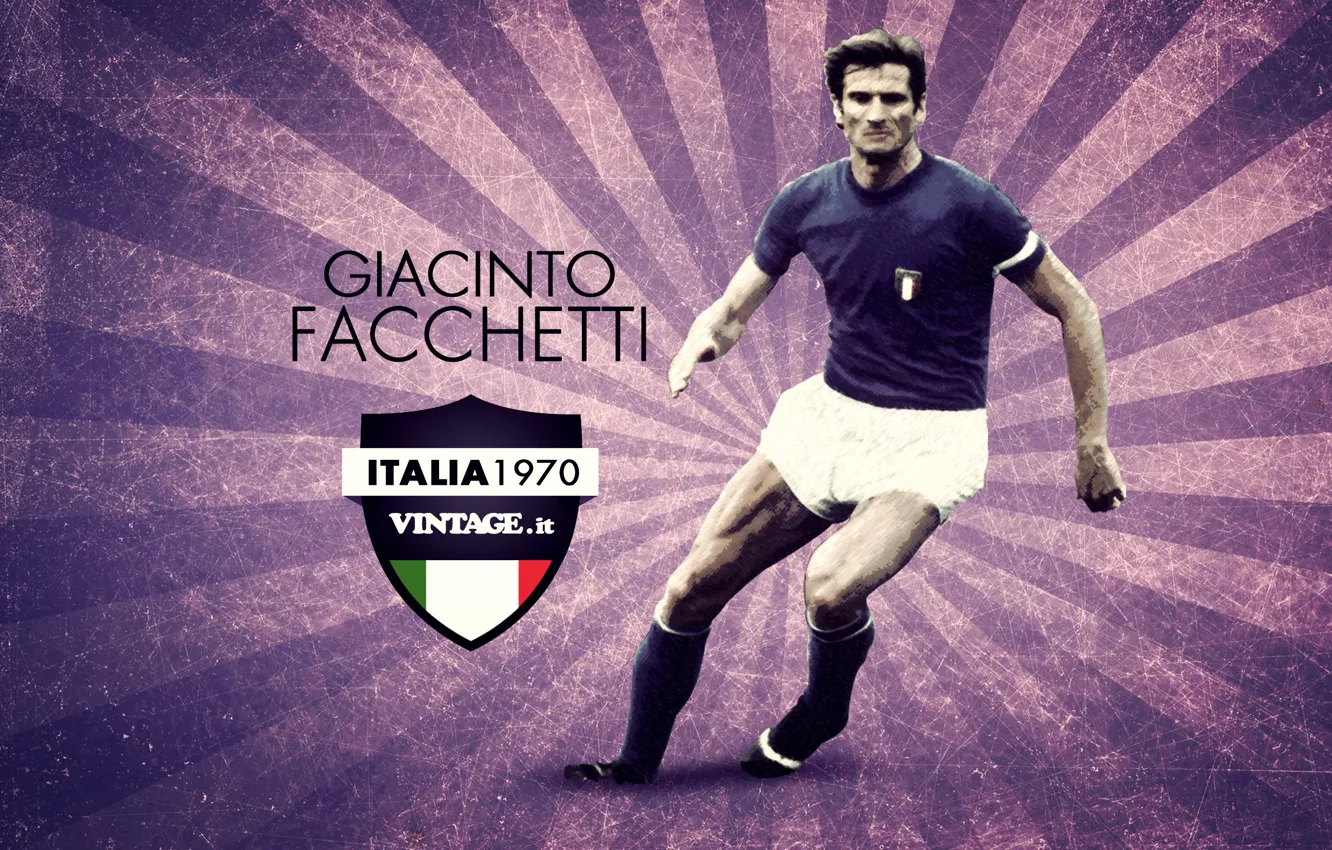 Photo wallpaper Italy, Milan, - Giacinto, Facchetti, flank defender, Giacinto Facchetti