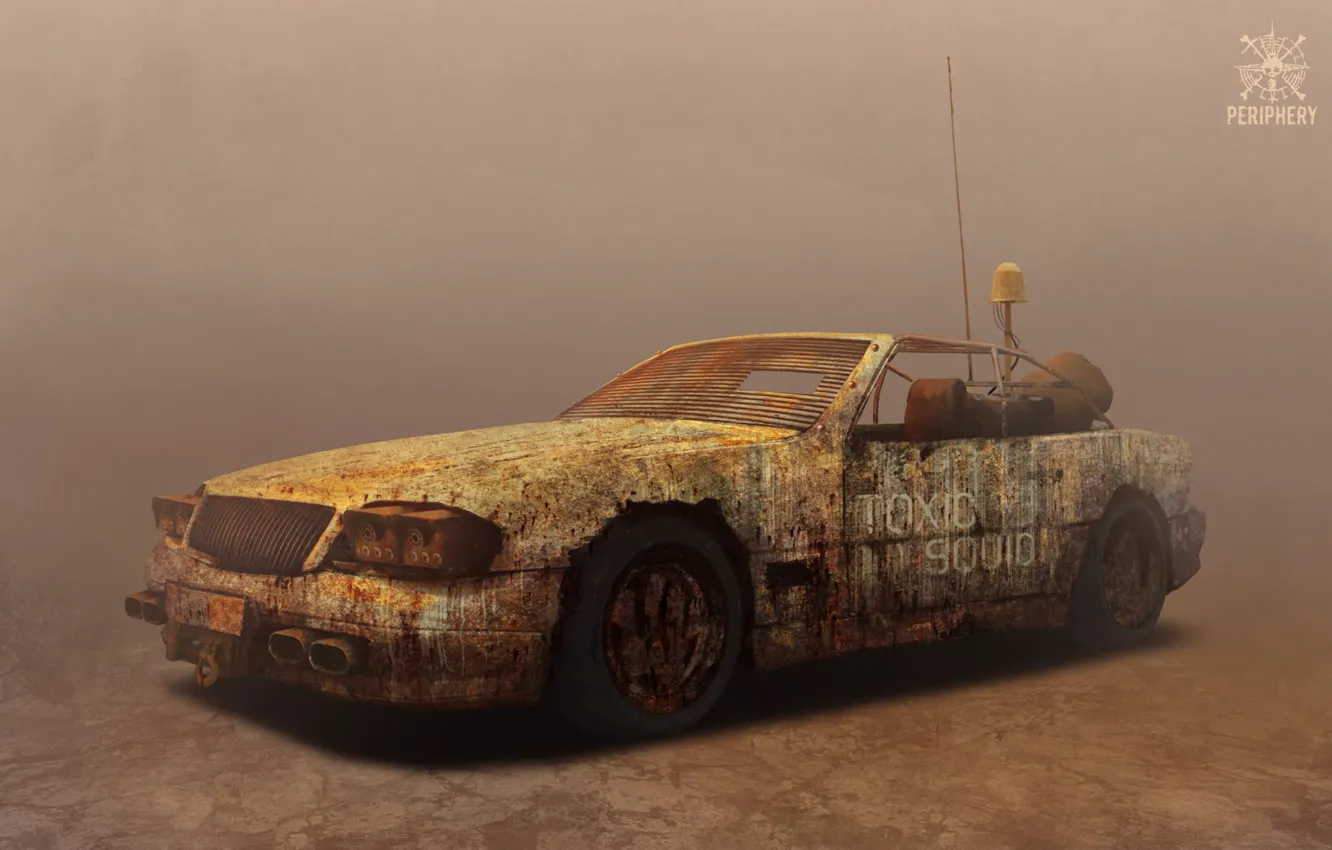 Photo wallpaper car, Periphery, Toxic Squid