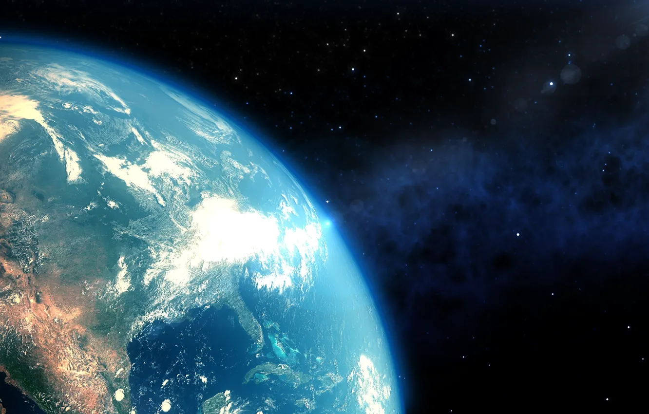 Photo wallpaper colors, planet, atmosphere, like Earth