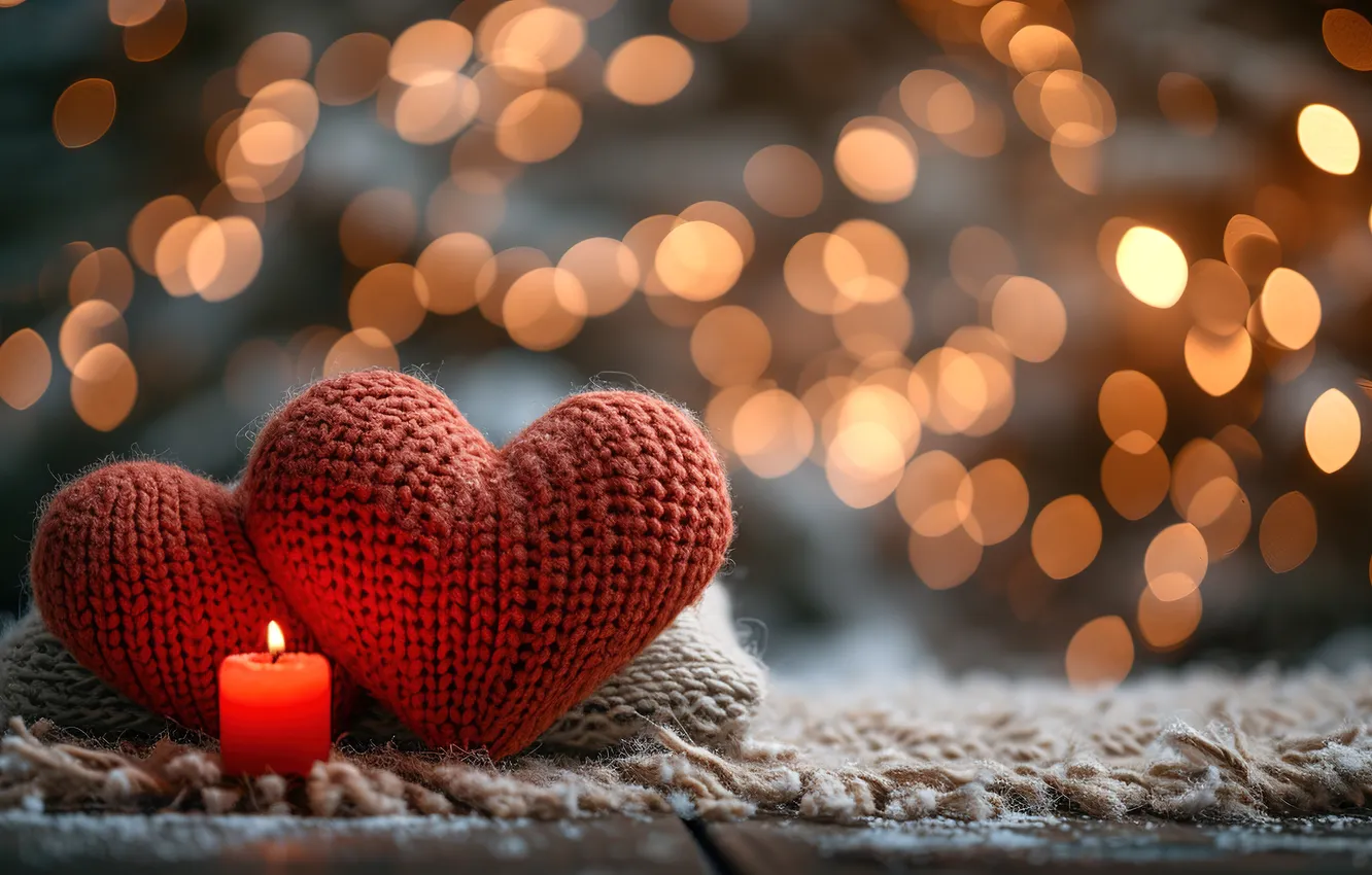 Photo wallpaper love, romance, heart, hearts, love, Valentine's day, romantic, hearts