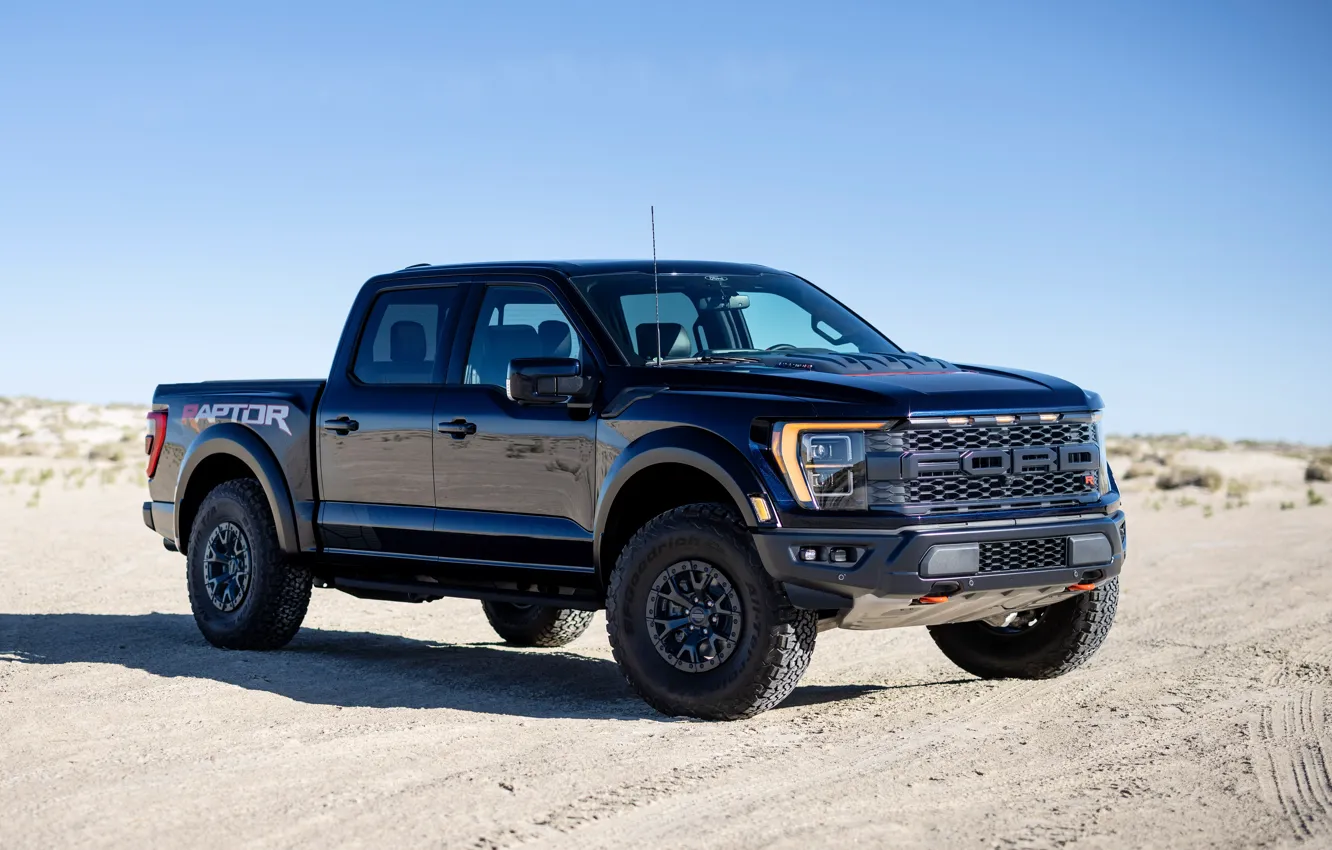 Photo wallpaper Ford, black, Raptor