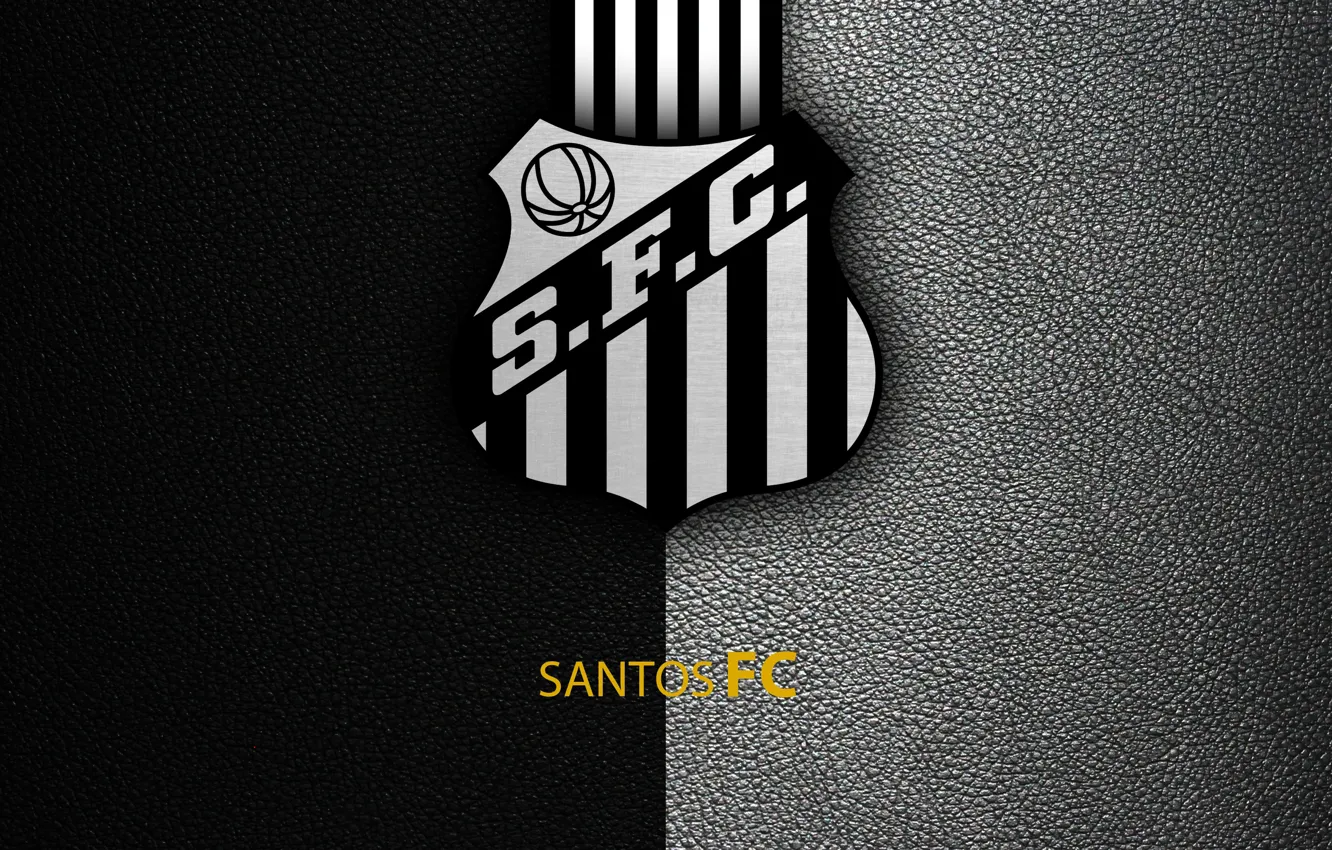 Photo wallpaper wallpaper, sport, logo, football, Saints, Brazilian Serie A