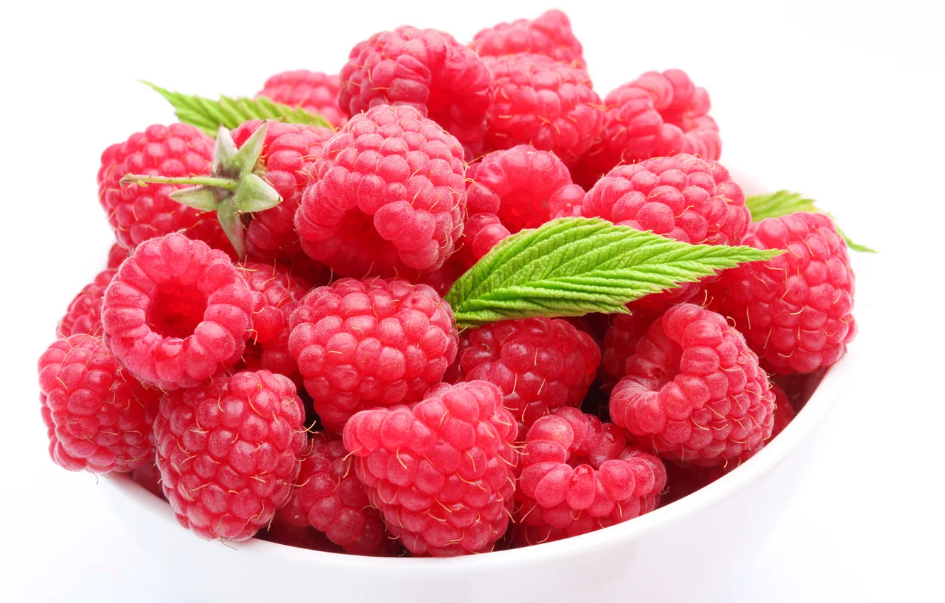 Photo wallpaper berries, raspberry, fresh berries