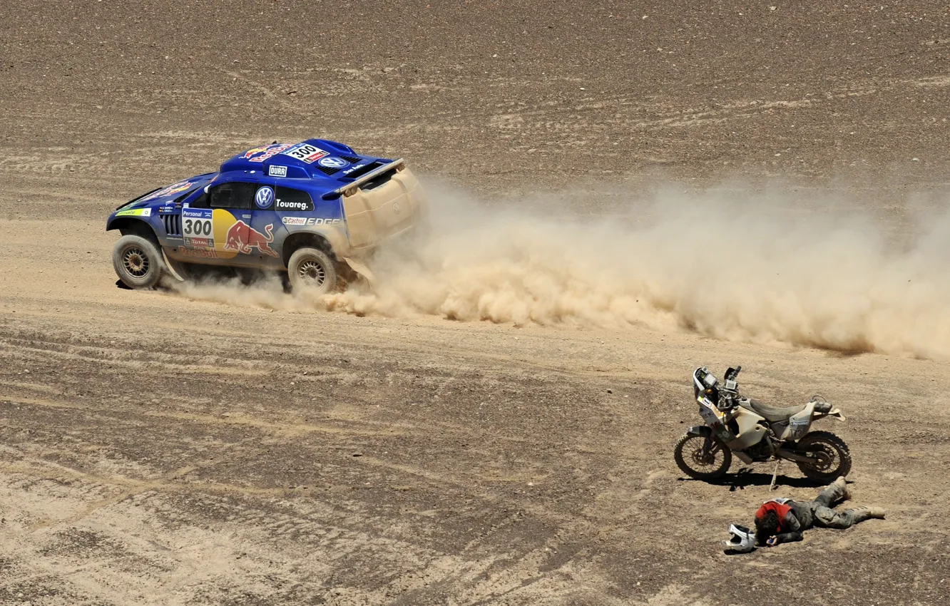 Photo wallpaper auto, photo, Wallpaper, race, sport, desert, Volkswagen, cars
