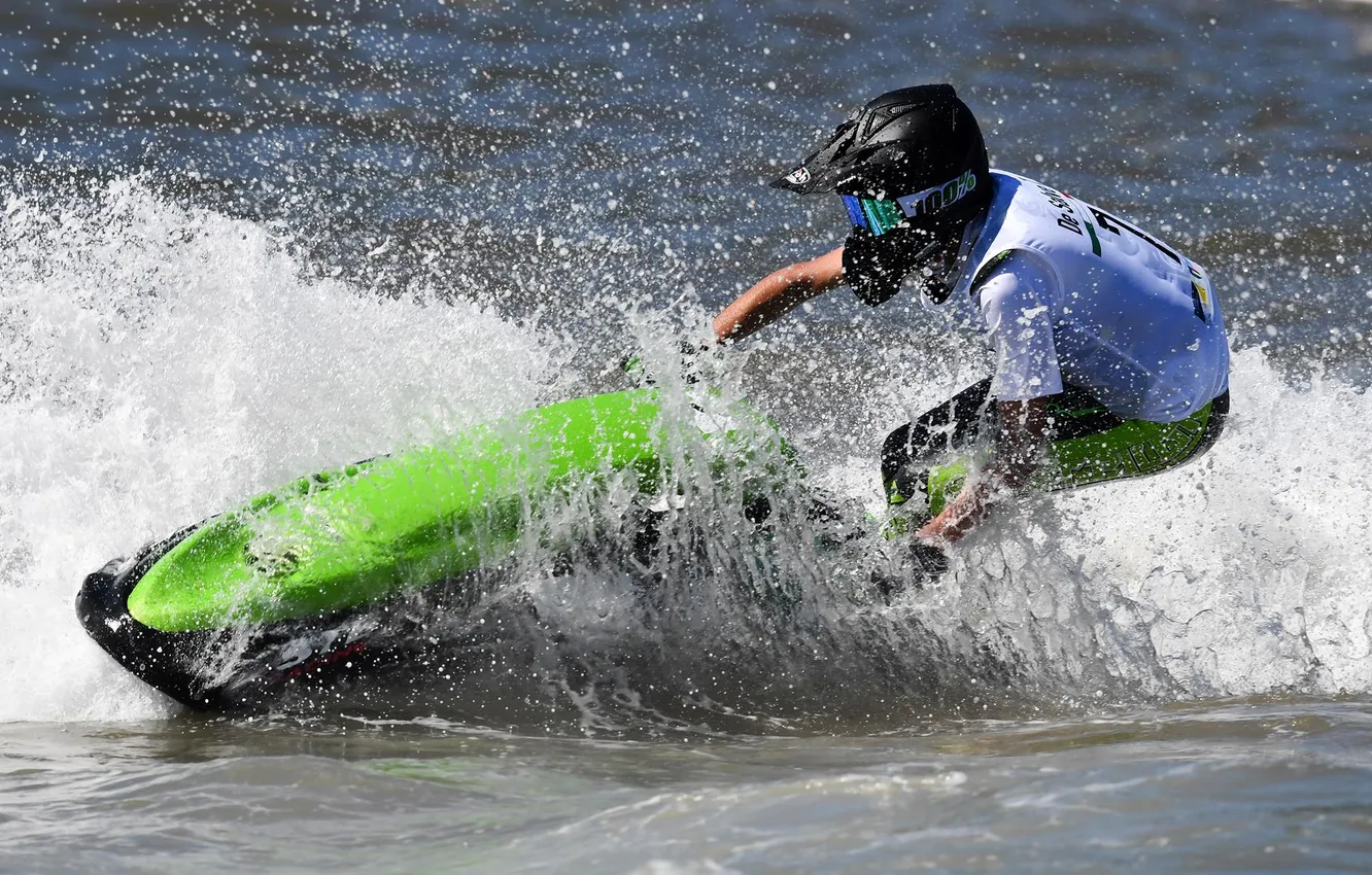 Photo wallpaper race, boat, speed