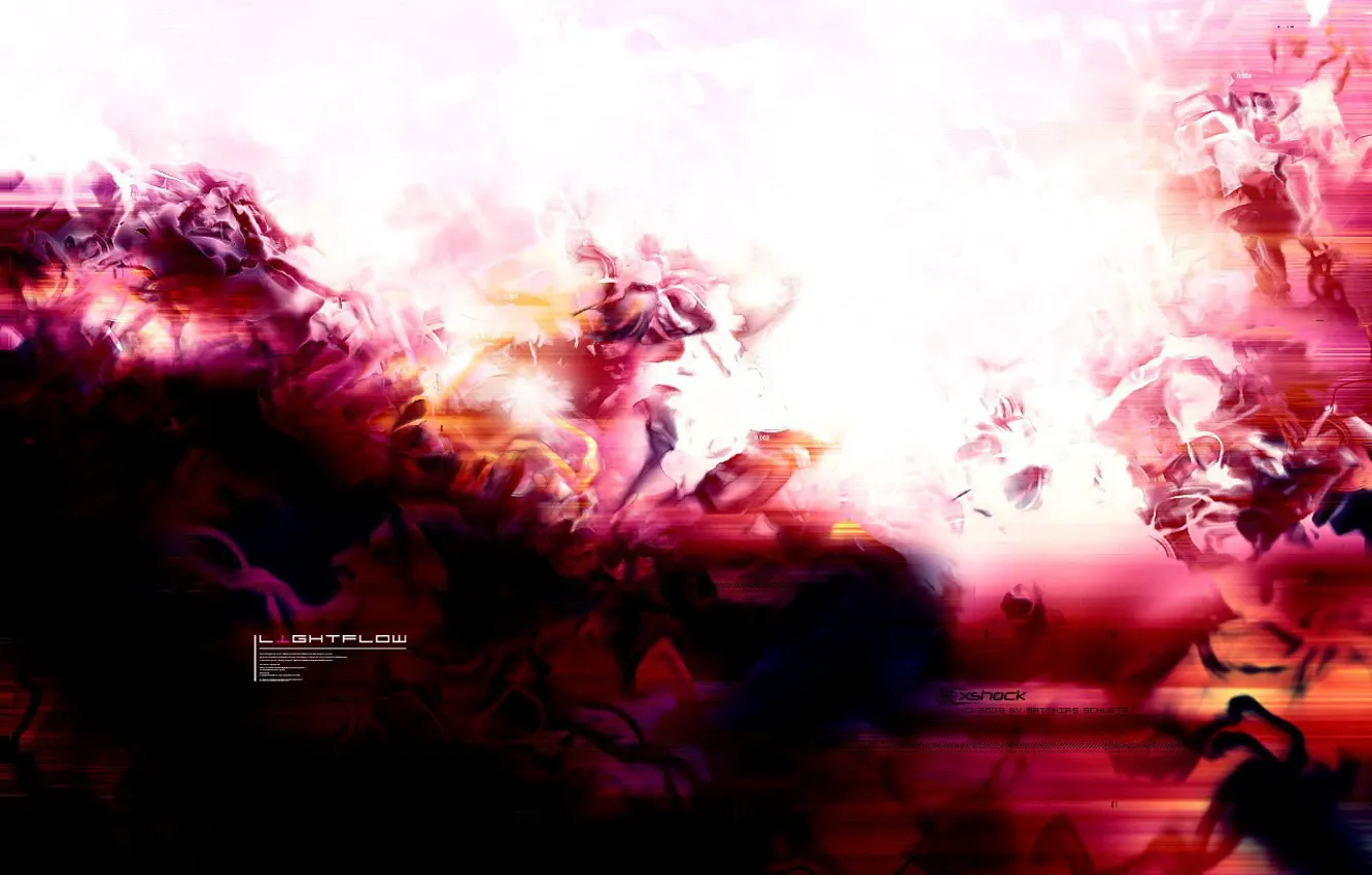 Photo wallpaper light, darkness, stream