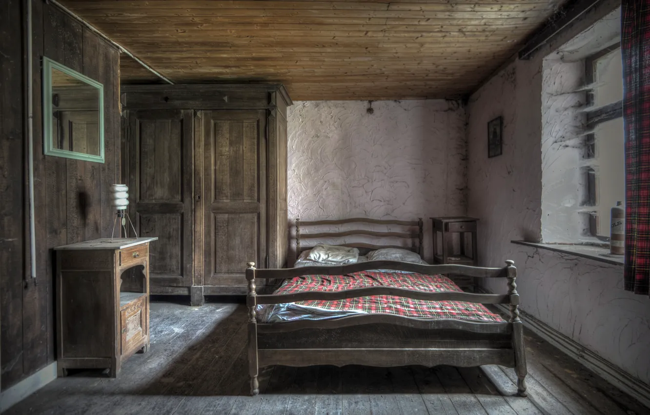 Photo wallpaper furniture, bed, bedroom