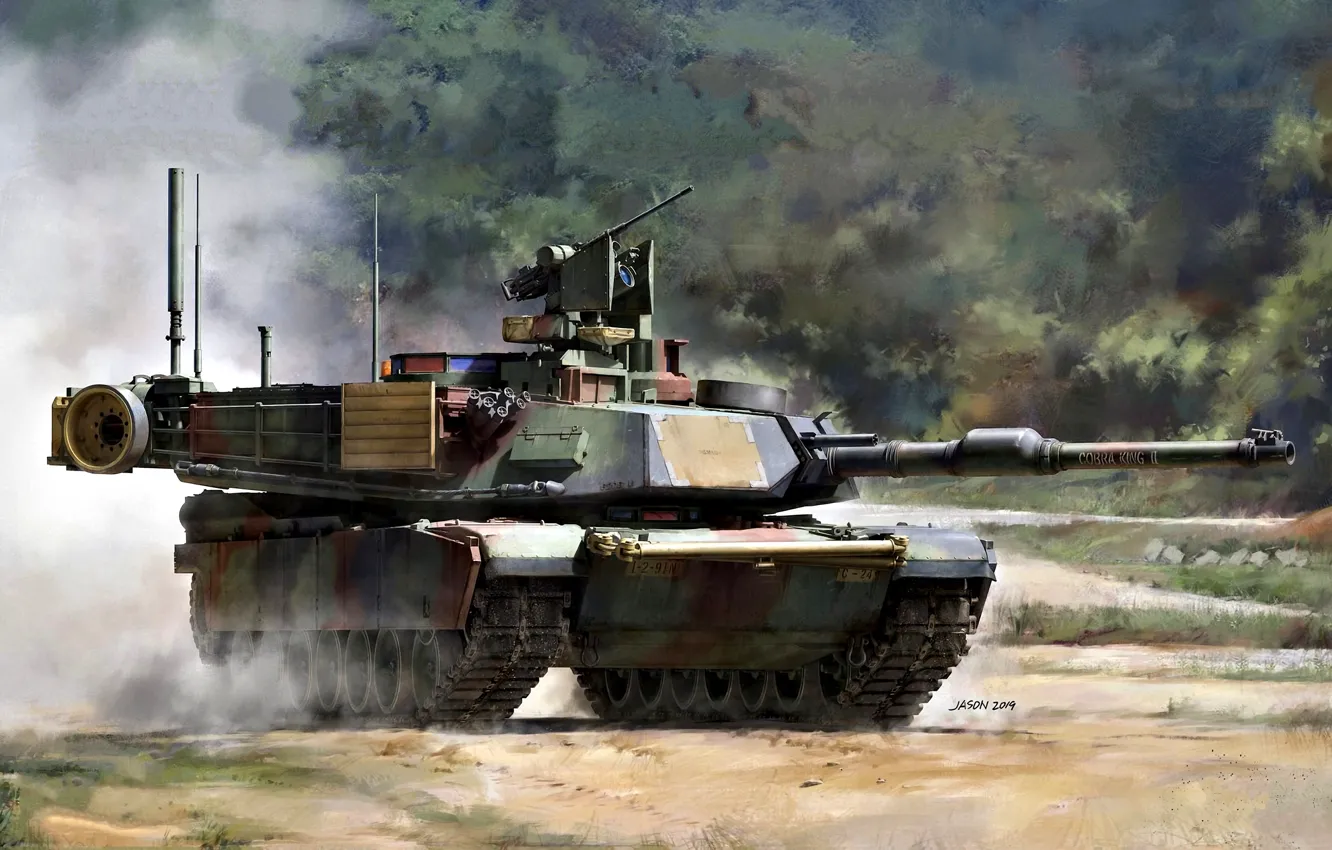Photo wallpaper USA, Tank, M1A2 Abrams, U.S.Army, ABRAMS, NATO-I TAKE, M1A2 SEP V2