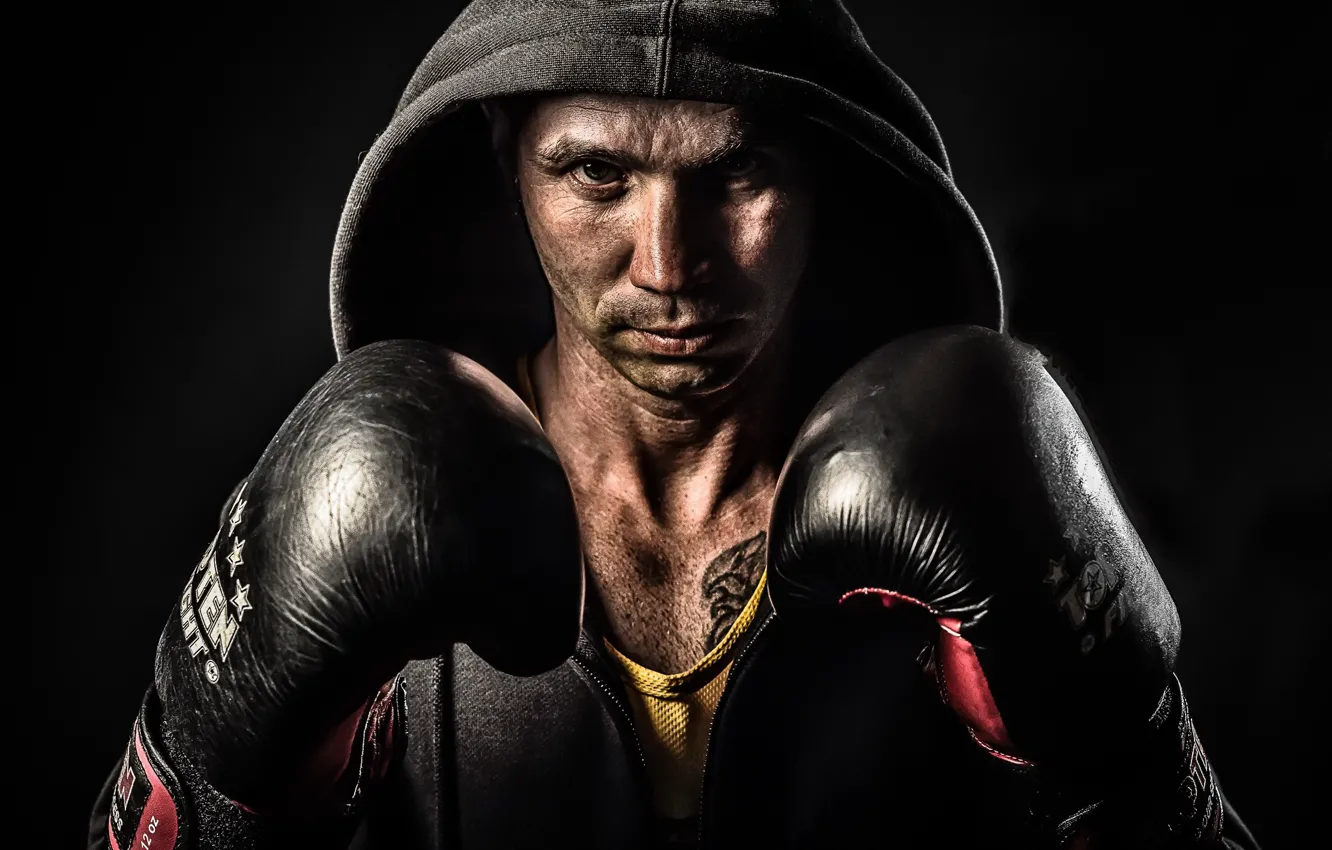 Photo wallpaper people, portrait, Boxing