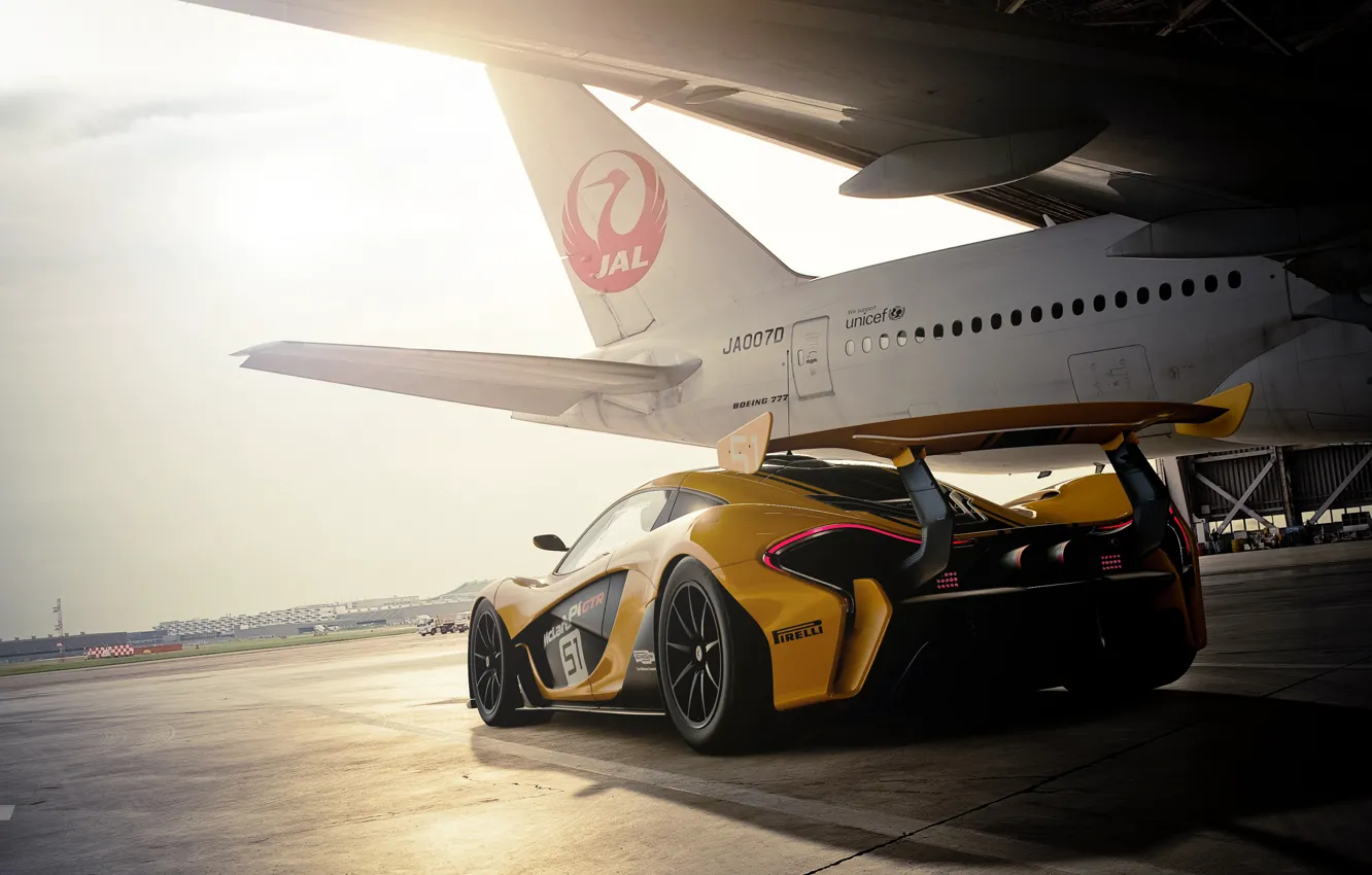 Photo wallpaper rendering, McLaren, GTR, Gran Turismo, McLaren P1, Gran Turismo Sport