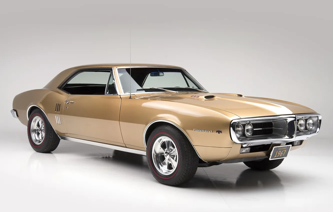 Photo wallpaper muscle car, muscle car, 1967, pontiac, Pontiac, firebird