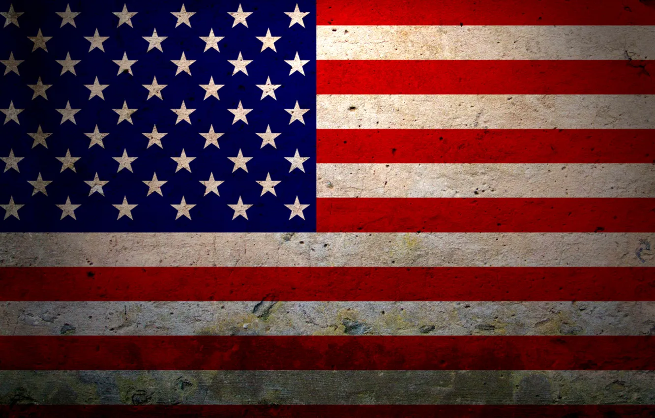 Photo wallpaper white, blue, red, star, texture, stars, flags, America