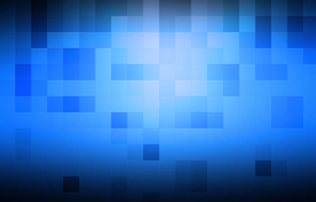 Photo wallpaper Cuba, cubes, texture, squares, blue background