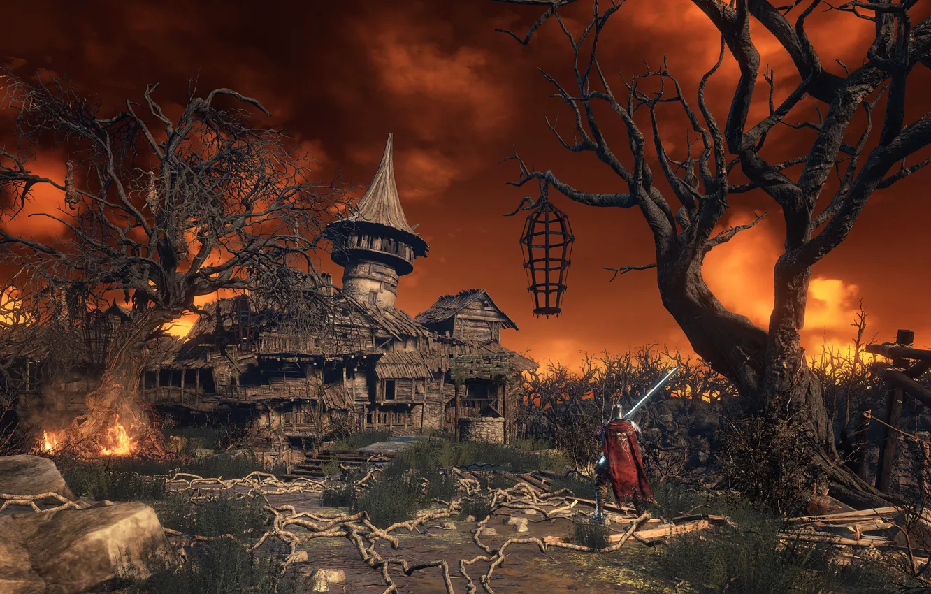 Photo wallpaper the game, RPG, Dark Souls 3