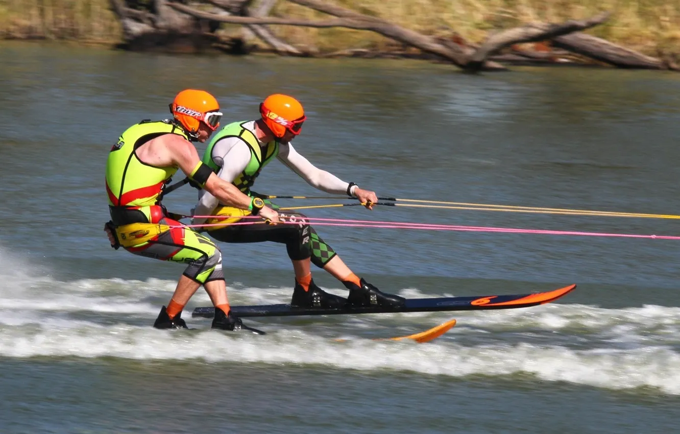 Photo wallpaper race, boat, speed