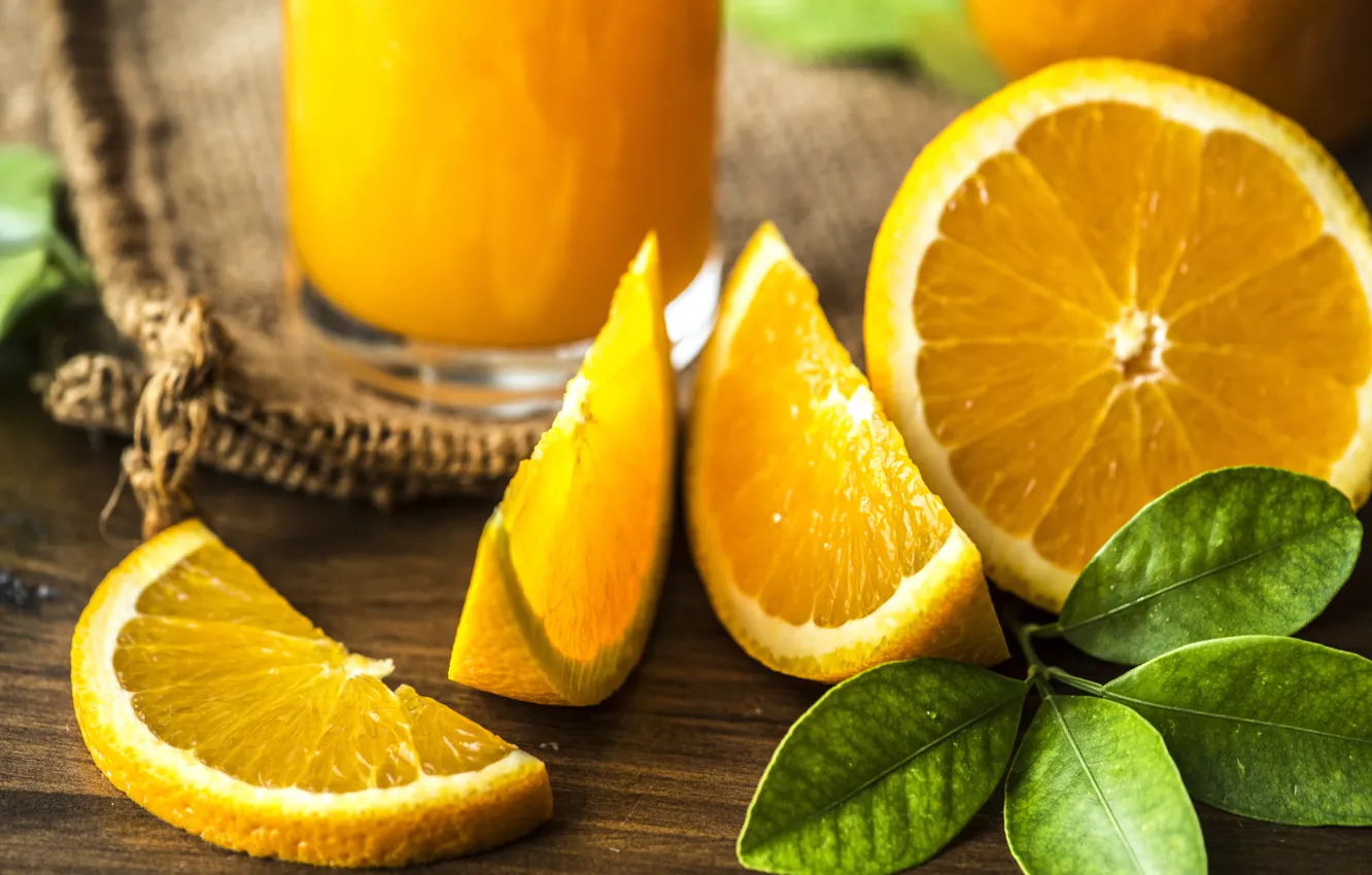 Photo wallpaper oranges, juice, citrus, juice, drink, orange, fresh, orange
