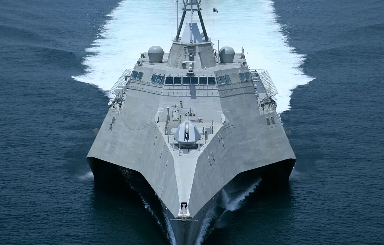 Photo wallpaper ship, combat, USS Independence, intertidal, LCS-2