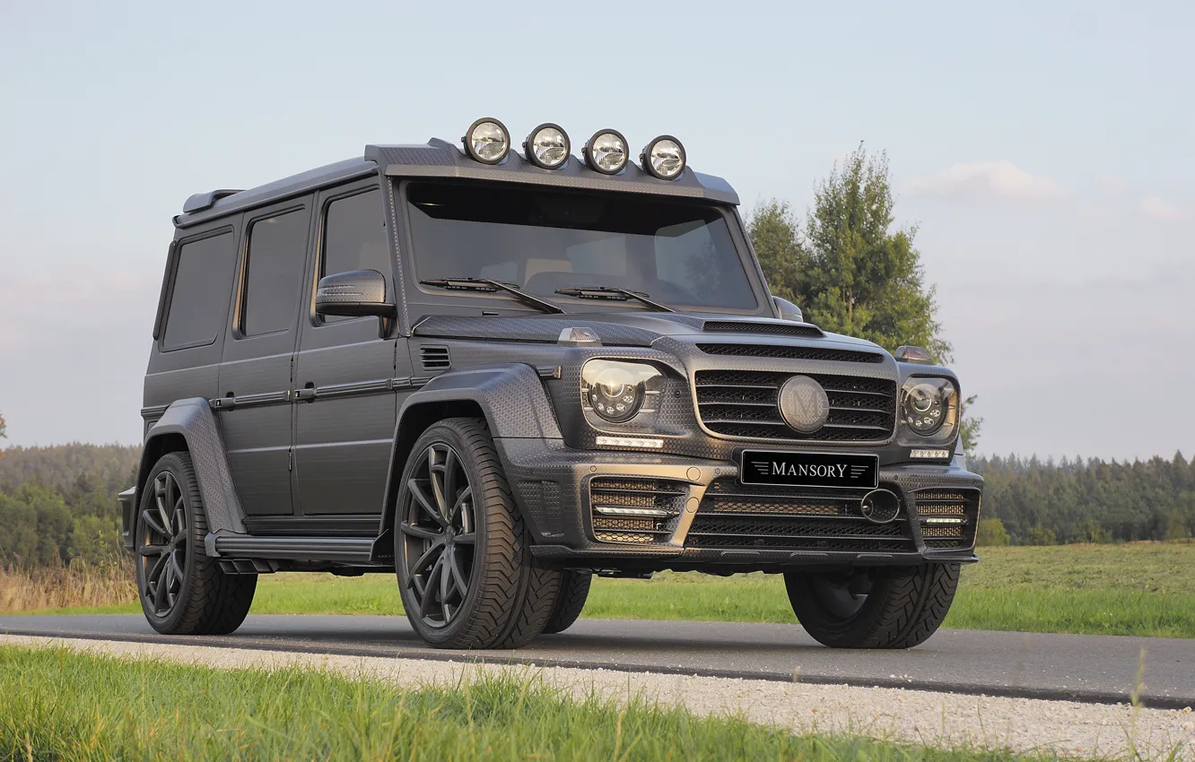 Photo wallpaper Mercedes-Benz, Mercedes, g, G-Class, Gelandewagen, W463, 2015, Mansory Gronos