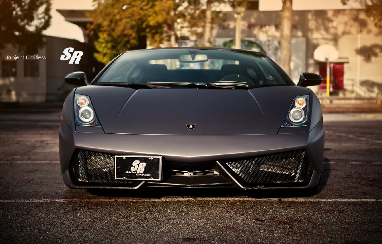 Photo wallpaper Lamborghini, Gallardo, the front, SR Auto Group, Limitless