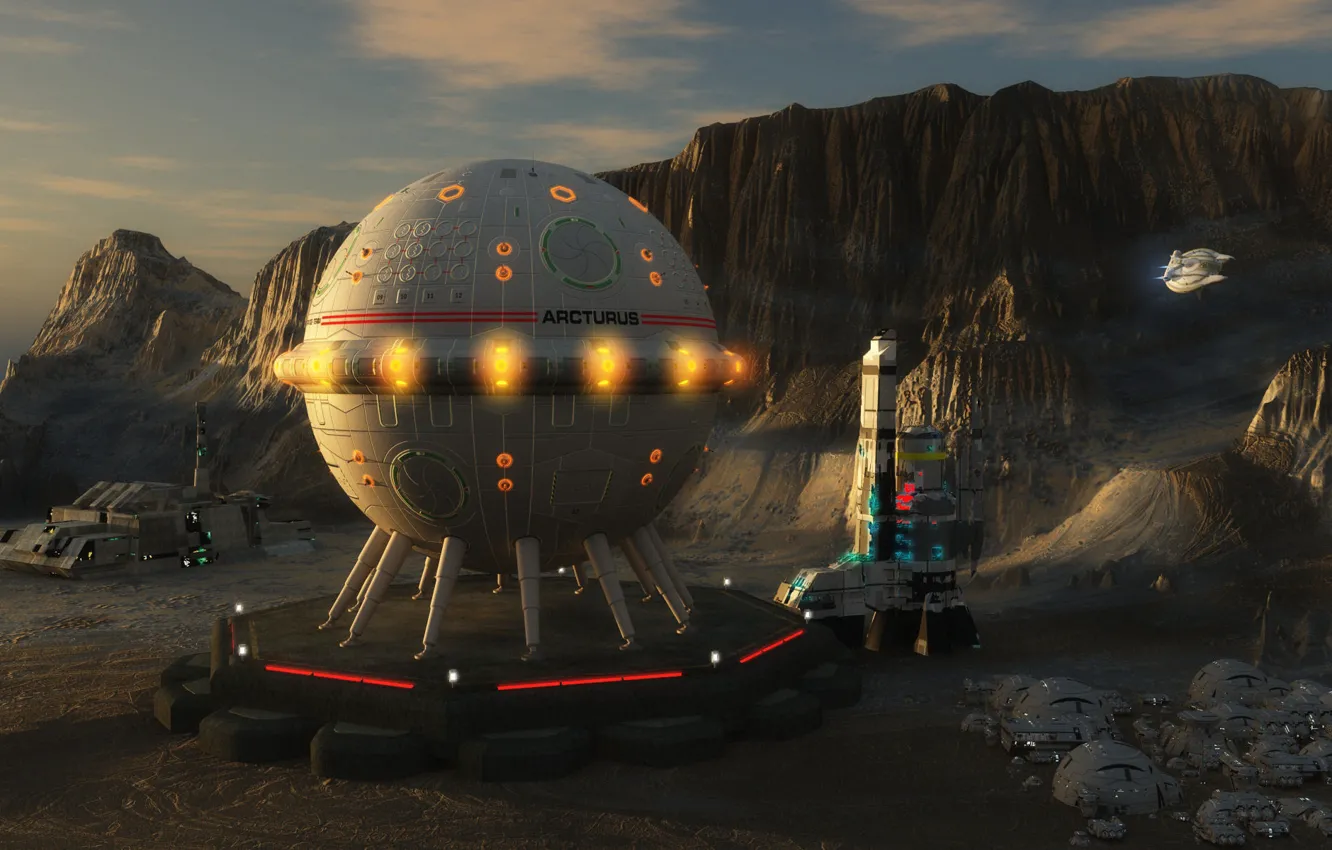 Photo wallpaper space, games, cosmos