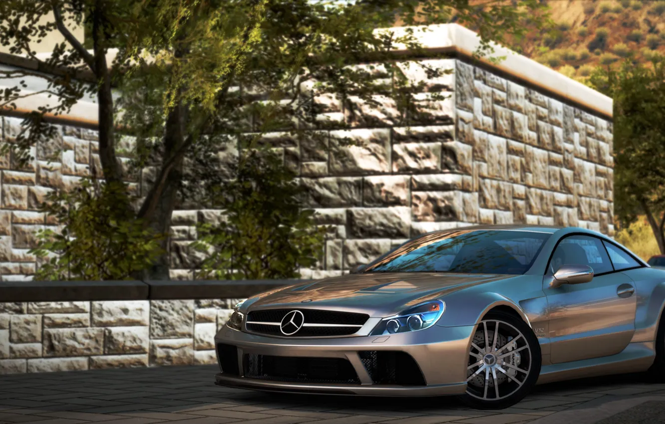 Photo wallpaper cars, NFS Hot Pursuit 2010, Ceej, Mercedes-Benz SL65
