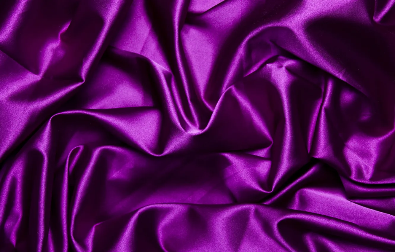 Photo wallpaper purple, Shine, texture, silk, fabric, curtains, folds, textiles