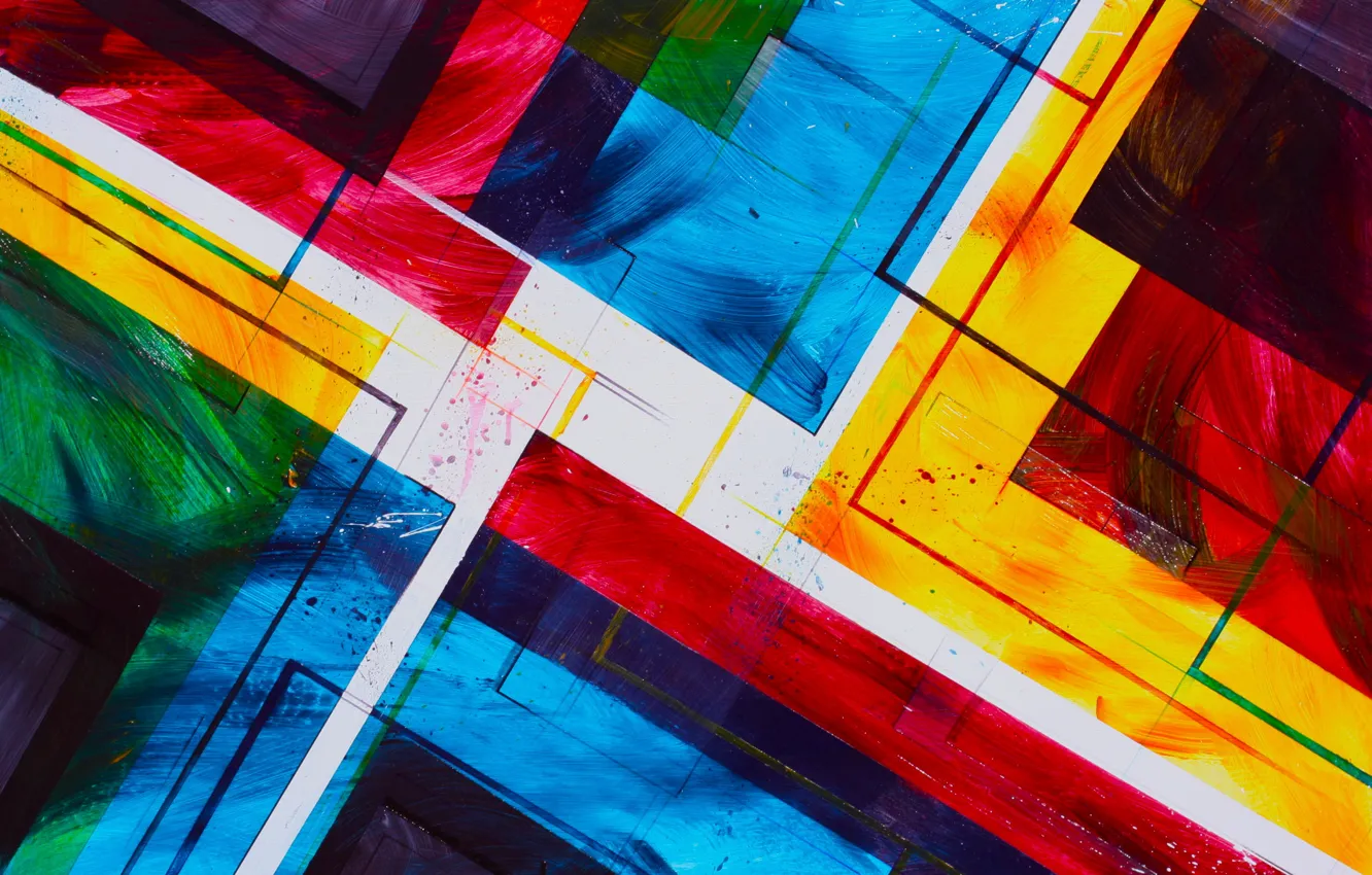 Photo wallpaper abstraction, color, form